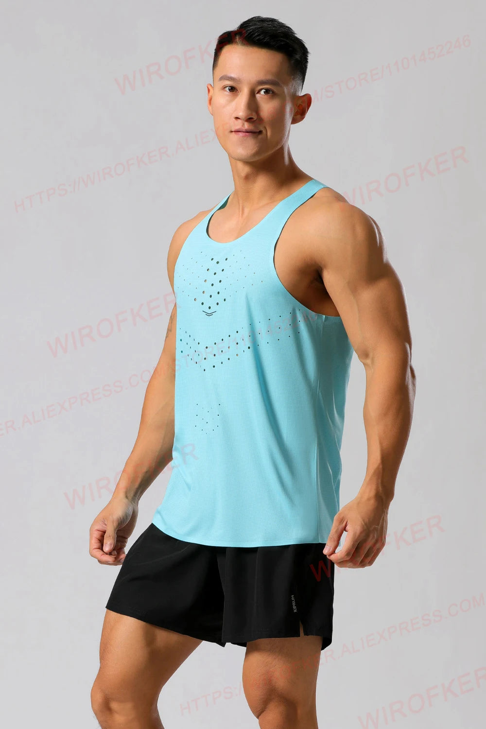 Gym Shirt Street High Quality Sleeveless