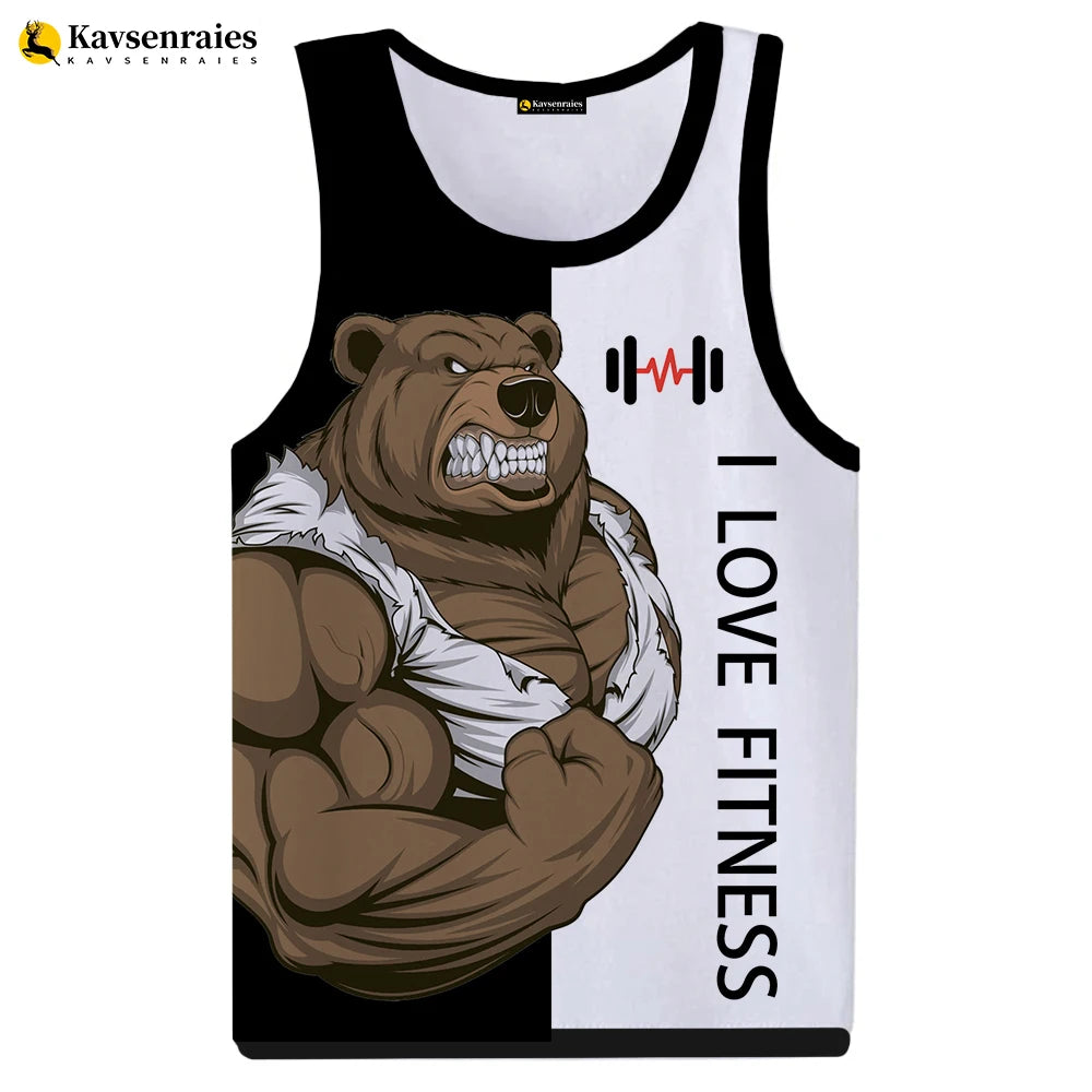 Fantasy 2 Fitness 3D Tank Tops