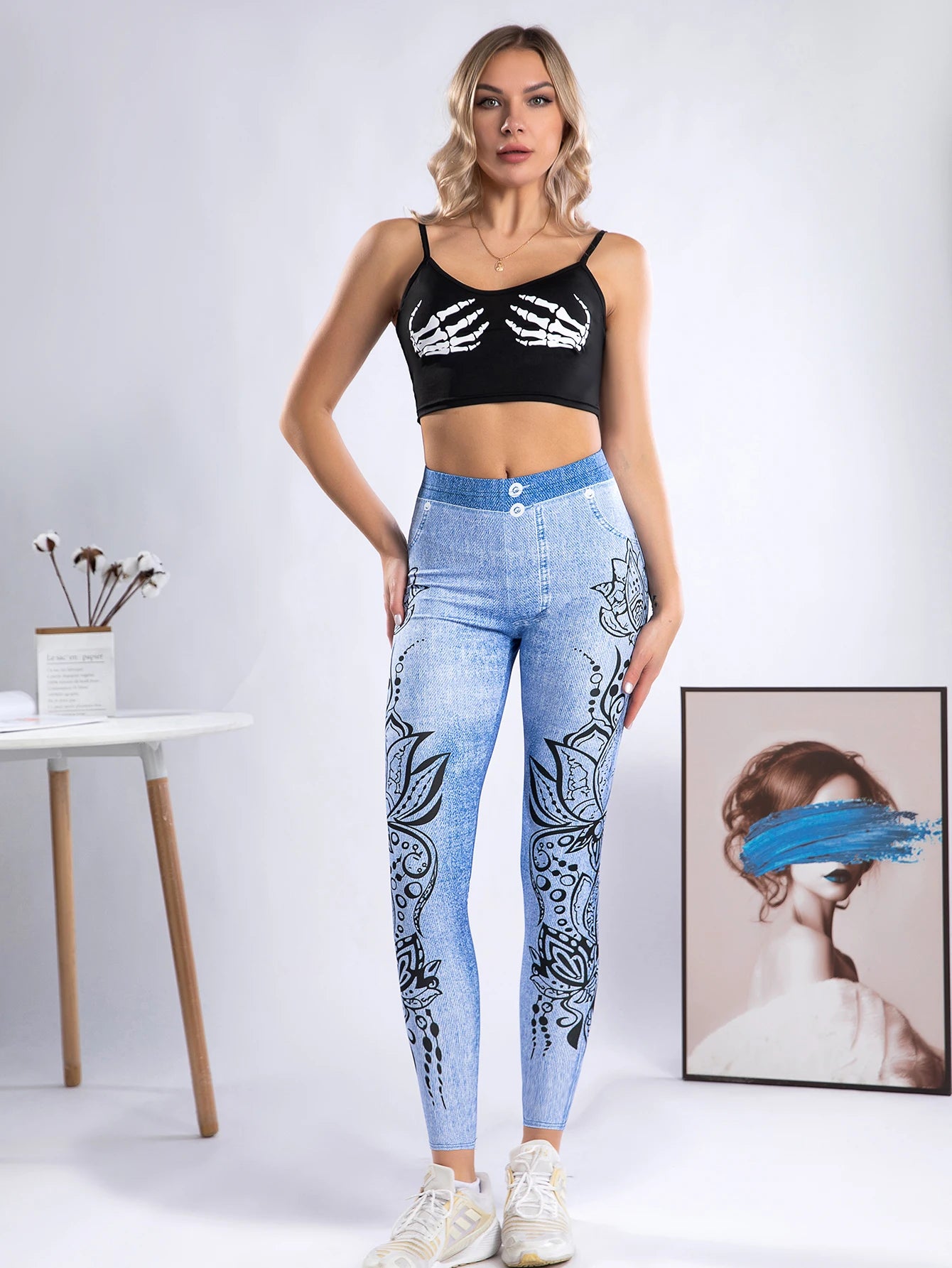 High-waisted Leggings