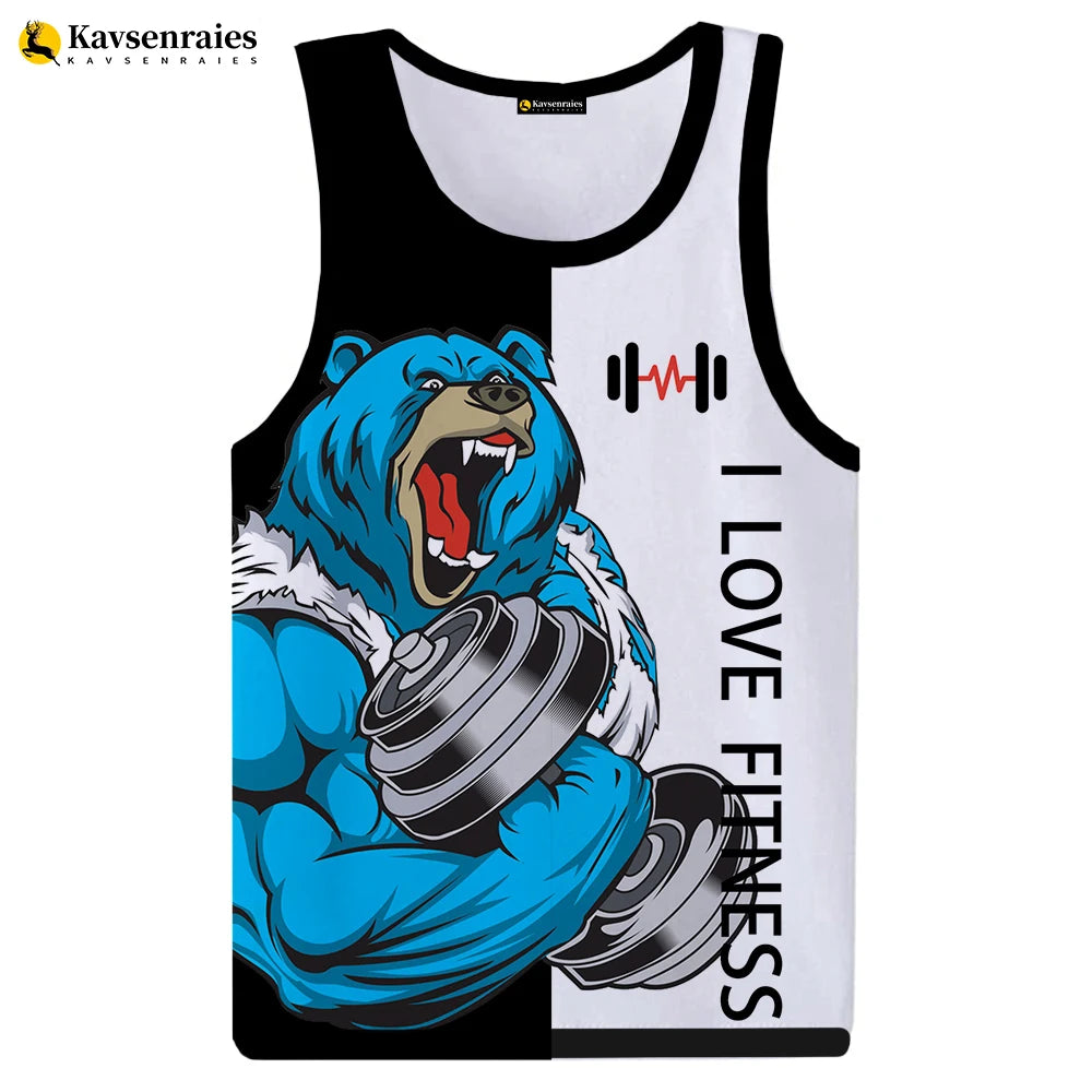 Fantasy 2 Fitness 3D Tank Tops