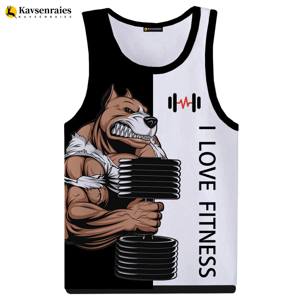 Fantasy 2 Fitness 3D Tank Tops