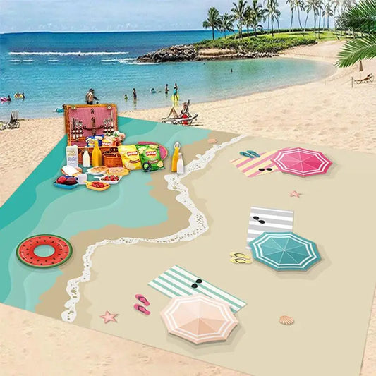 Waterproof Beach Mat 200 X 210cm