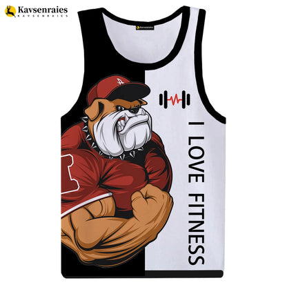 Fantasy 2 Fitness 3D Tank Tops