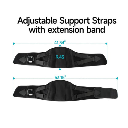 Electric Heating Pad for Lower Back Massager Strap 5 Vibration