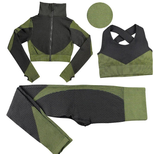 3 piece Yoga Suit