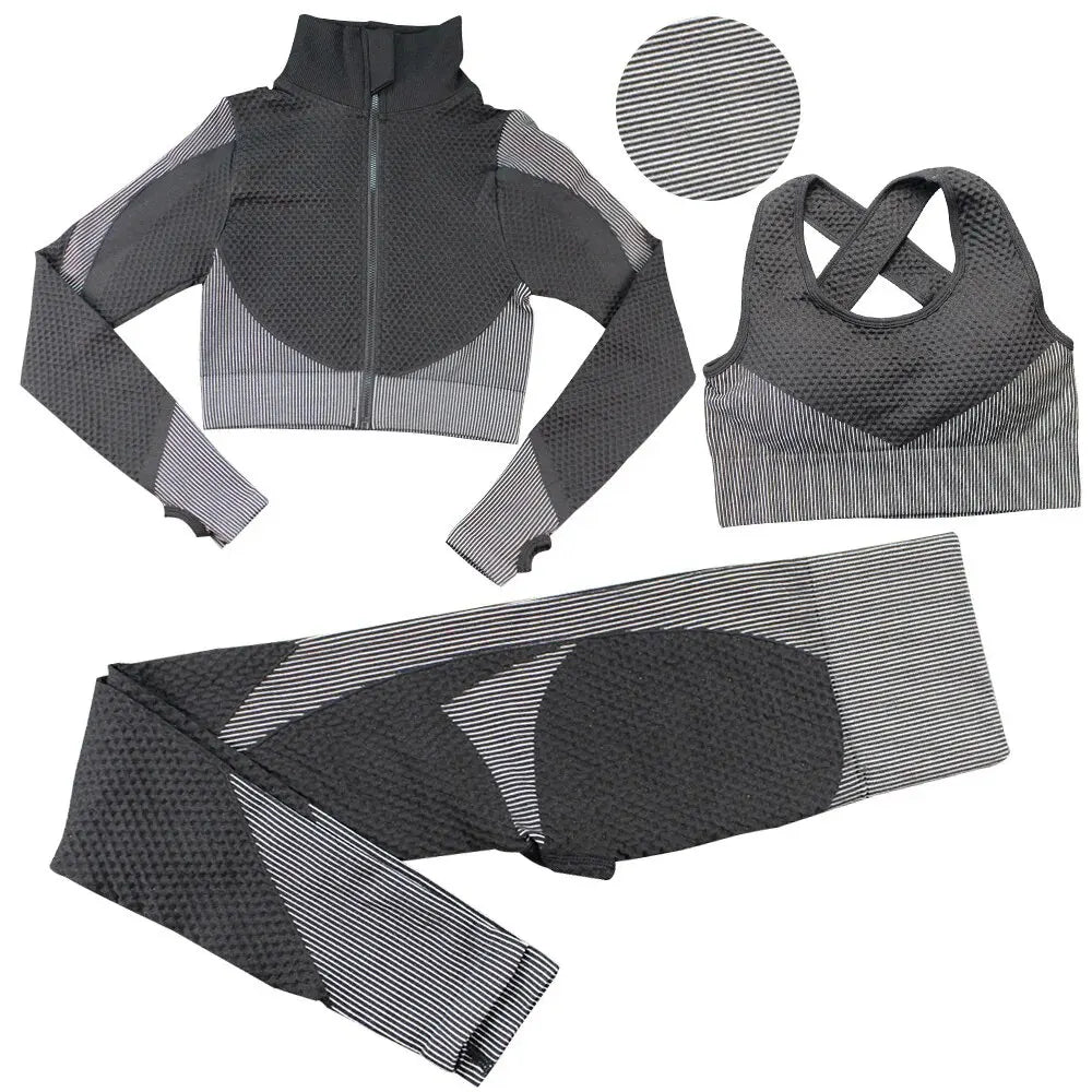 3 piece Yoga Suit