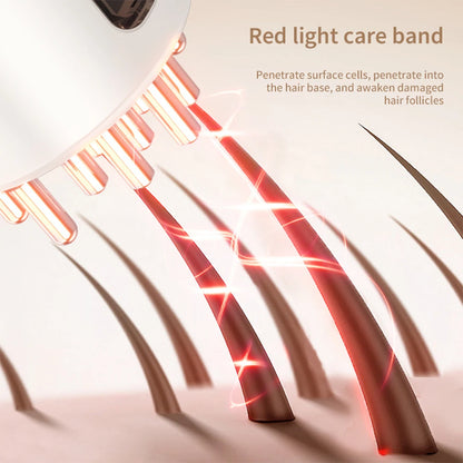 Electric Scalp Massager for Hair Growth Vibration Red Light Therapy