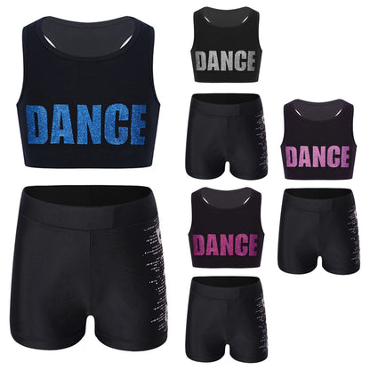 Kids Yoga Sleeveless Sets for Girls