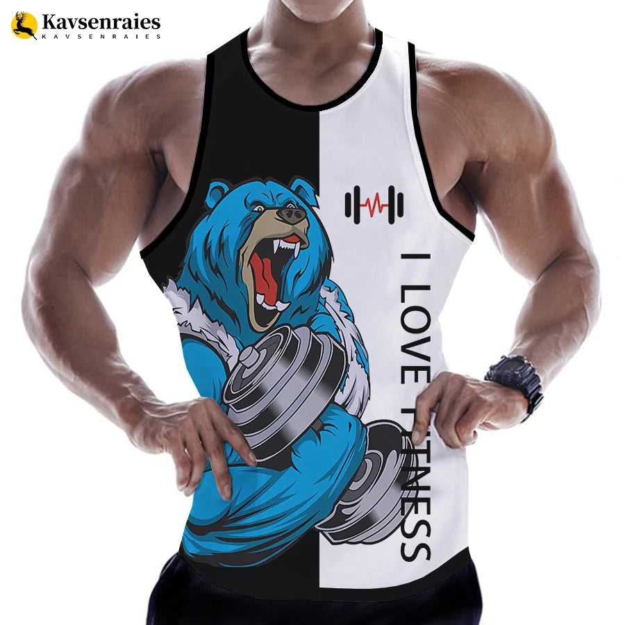 Fantasy 2 Fitness 3D Tank Tops