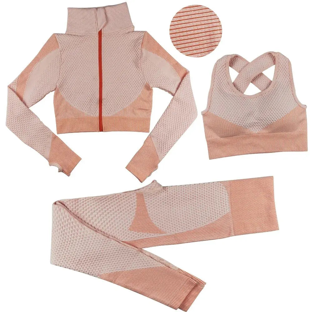 3 piece Yoga Suit