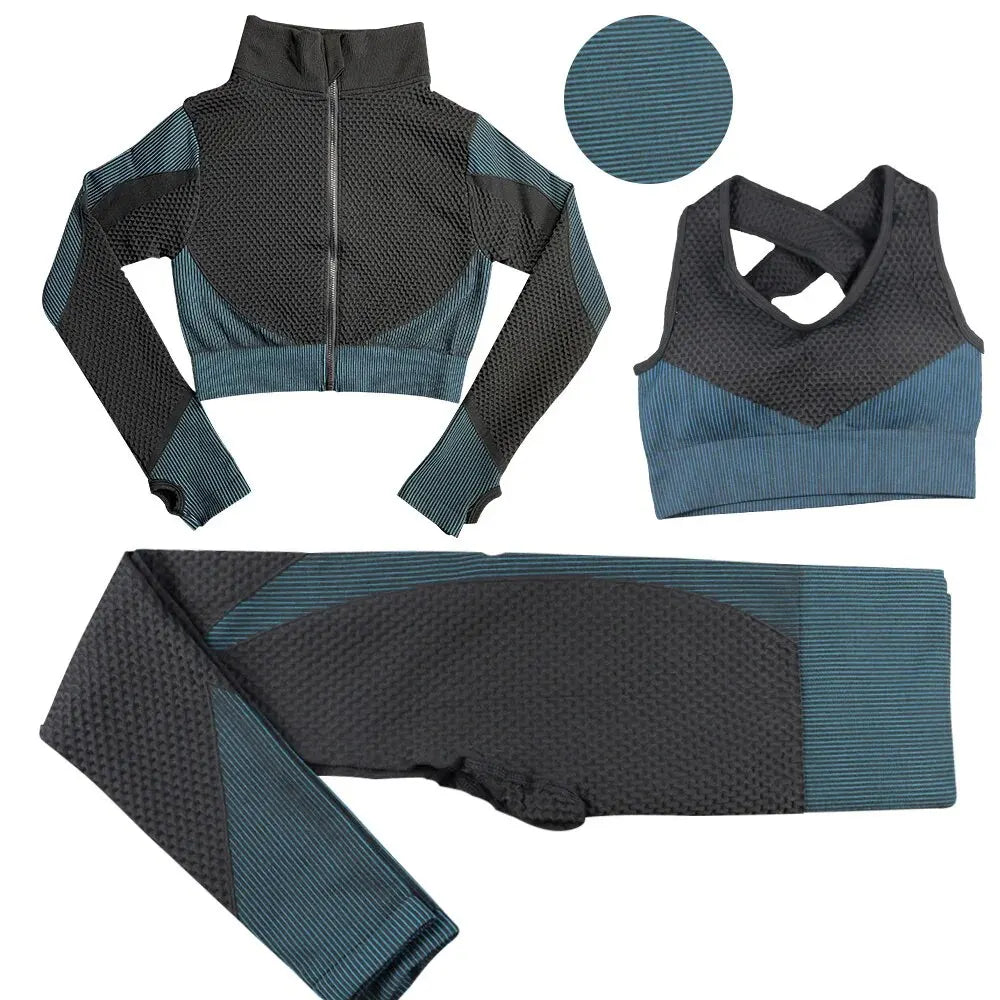 3 piece Yoga Suit