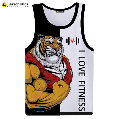 Fantasy 2 Fitness 3D Tank Tops