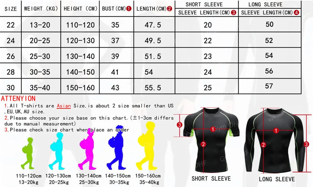 Kids Compression Suit for Boys